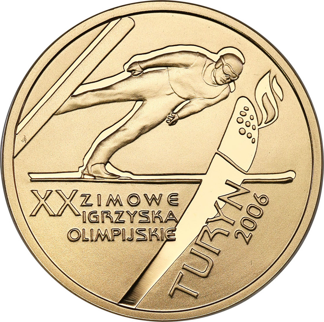 III RP. 200 złotych 2006 XX Zimowe Igrzyska Olimpijskie - Turyn